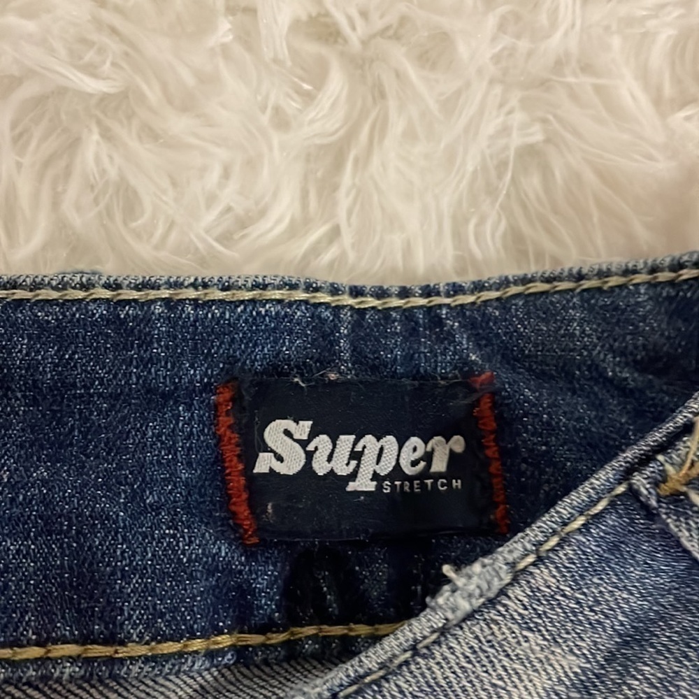 SILVER ripped skinny jeans. Size 27 - Picture 8 of 9